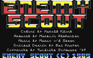C64 GameBase Enemy_Scout_[Preview] [Twilight_Software] 1989